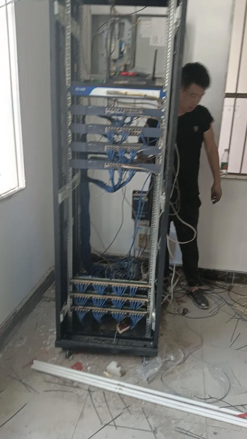機房施工完畢 安防監控與智能化弱電工程的完美交付